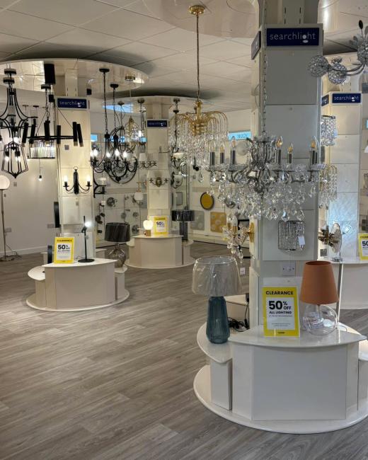 50% OFF Lighting! We’re having... 