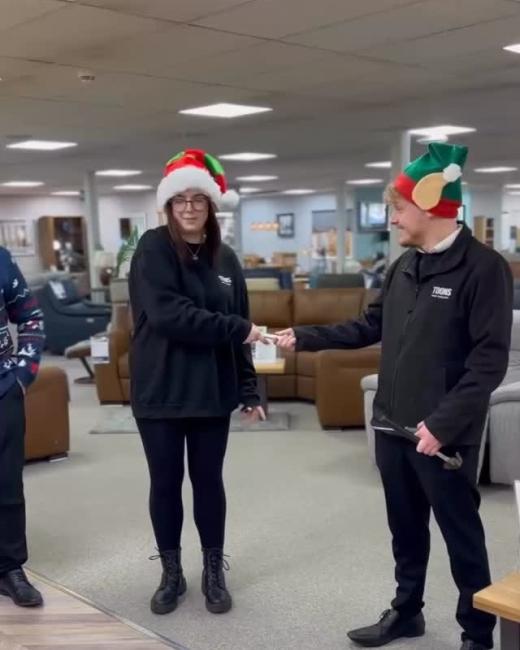 Looks like Santa’s elves took... 