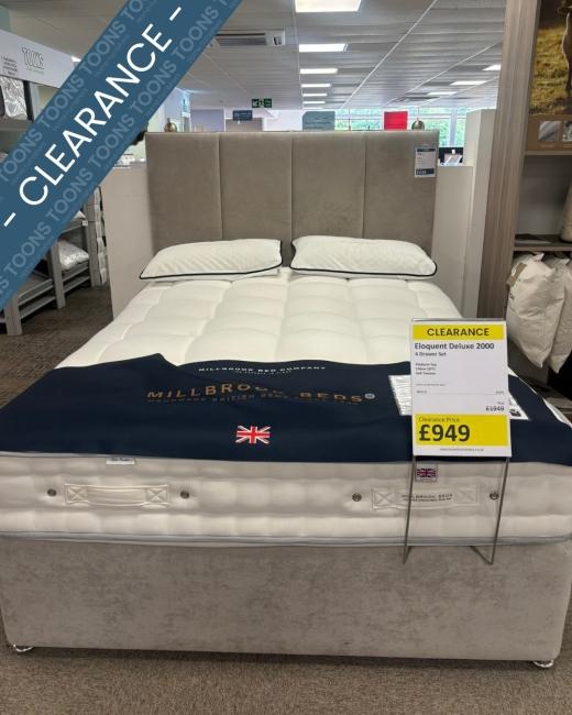 We've got an amazing range of clearance... 