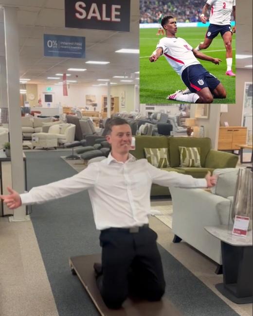 We're getting our England goal... 