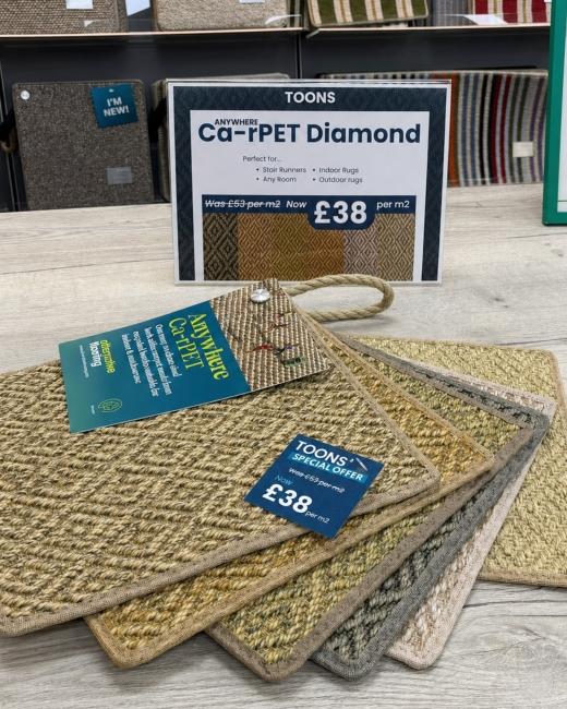 Rumour has it that diamond patterned... 