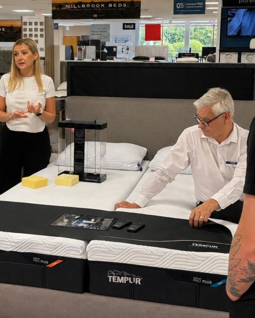 The all-new TEMPUR Pro SmartCool... 