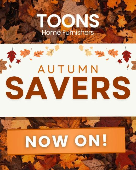 Our Autumn Savers sale has begun!... 