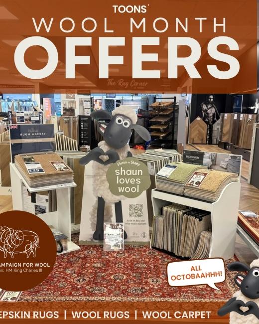 it's Wool Month and we have some... 